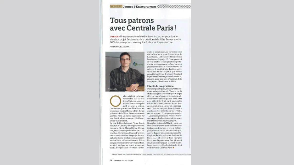 Photo-presse-L-Entreprise-Avril-2011-Senova-dans-le-Magazine
